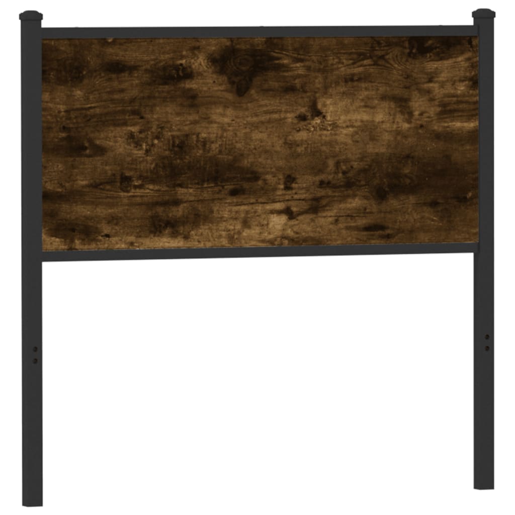 vidaXL Wymienne wezgłowie, przydymiony dąb, 90 cm
