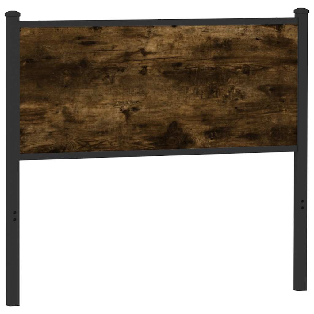 vidaXL Wymienne wezgłowie, przydymiony dąb, 107 cm