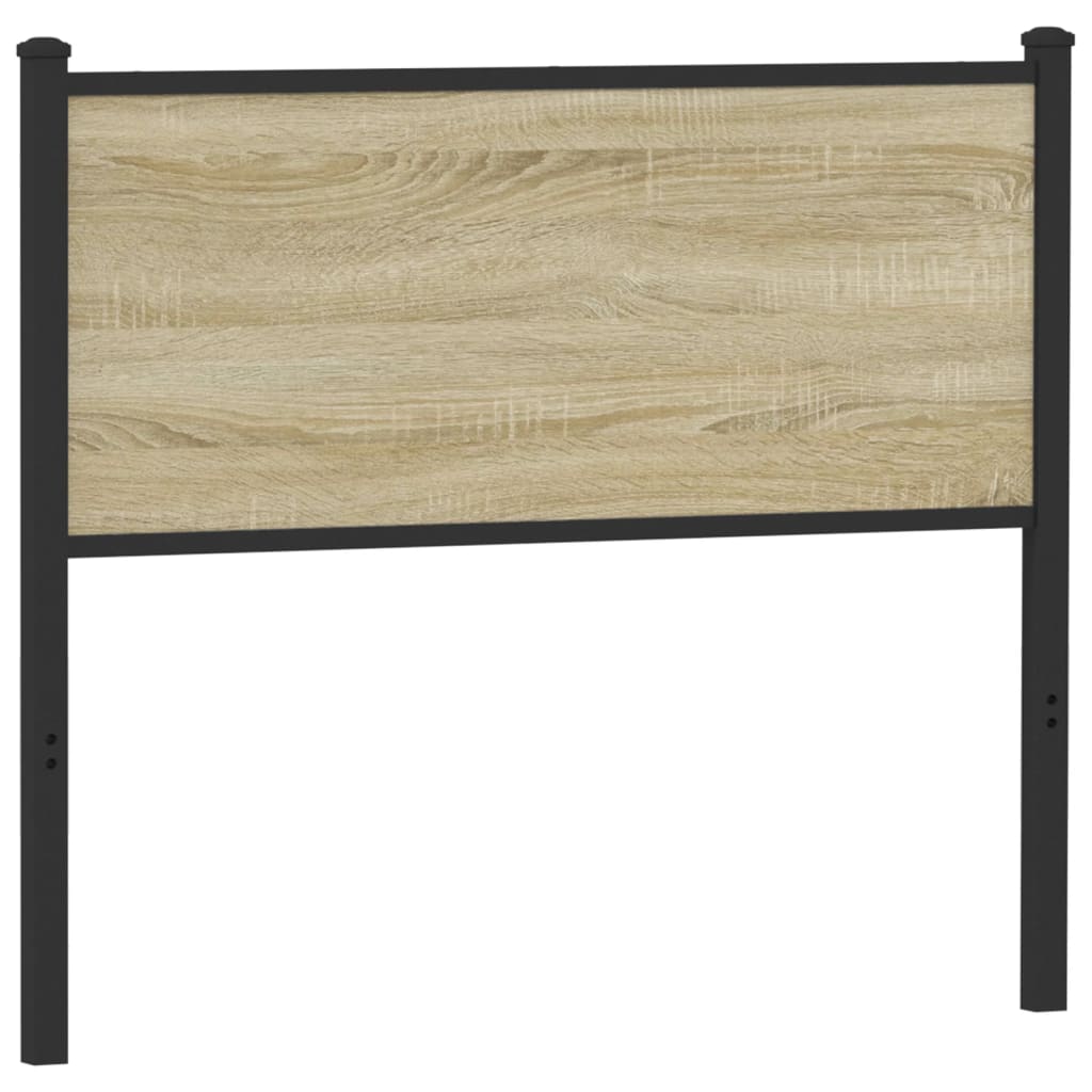 vidaXL Wymienne wezgłowie, dąb sonoma, 107 cm