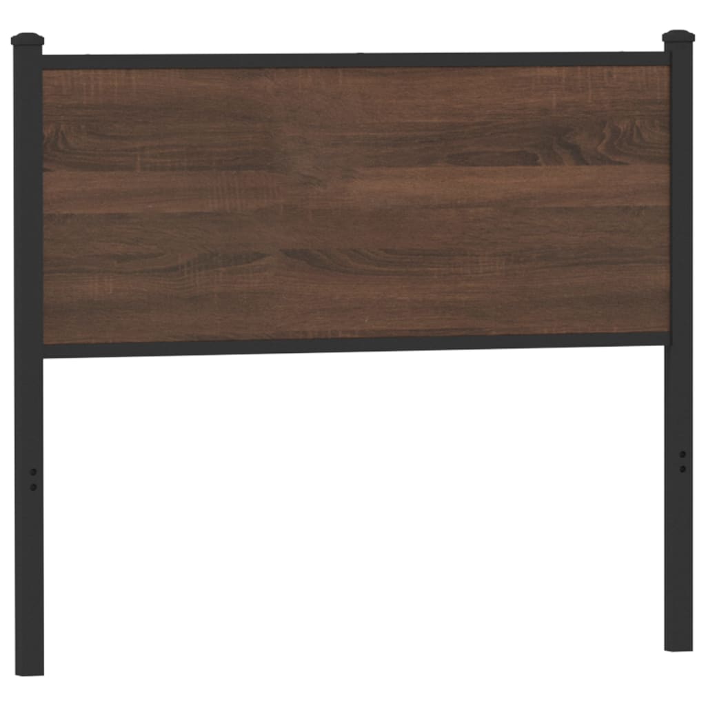 vidaXL Wymienne wezgłowie, brązowy dąb, 100 cm