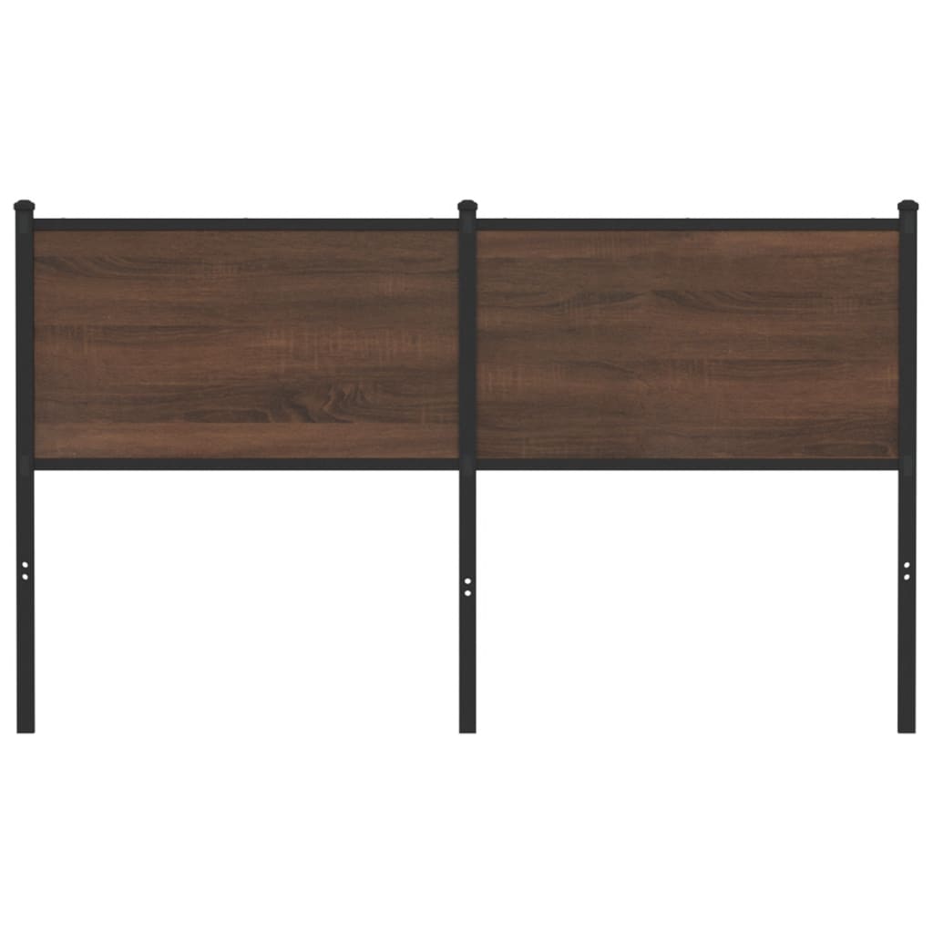vidaXL Wymienne wezgłowie, brązowy dąb, 150 cm