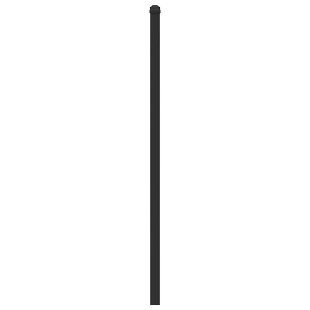 vidaXL Wymienne wezgłowie, brązowy dąb, 190 cm
