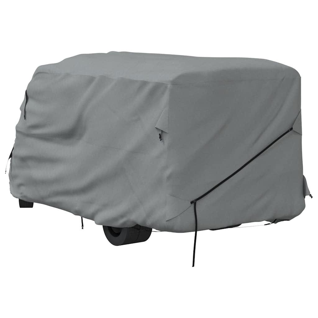 vidaXL Pokrowce na kampery, szare, 570x235x275 cm, włóknina