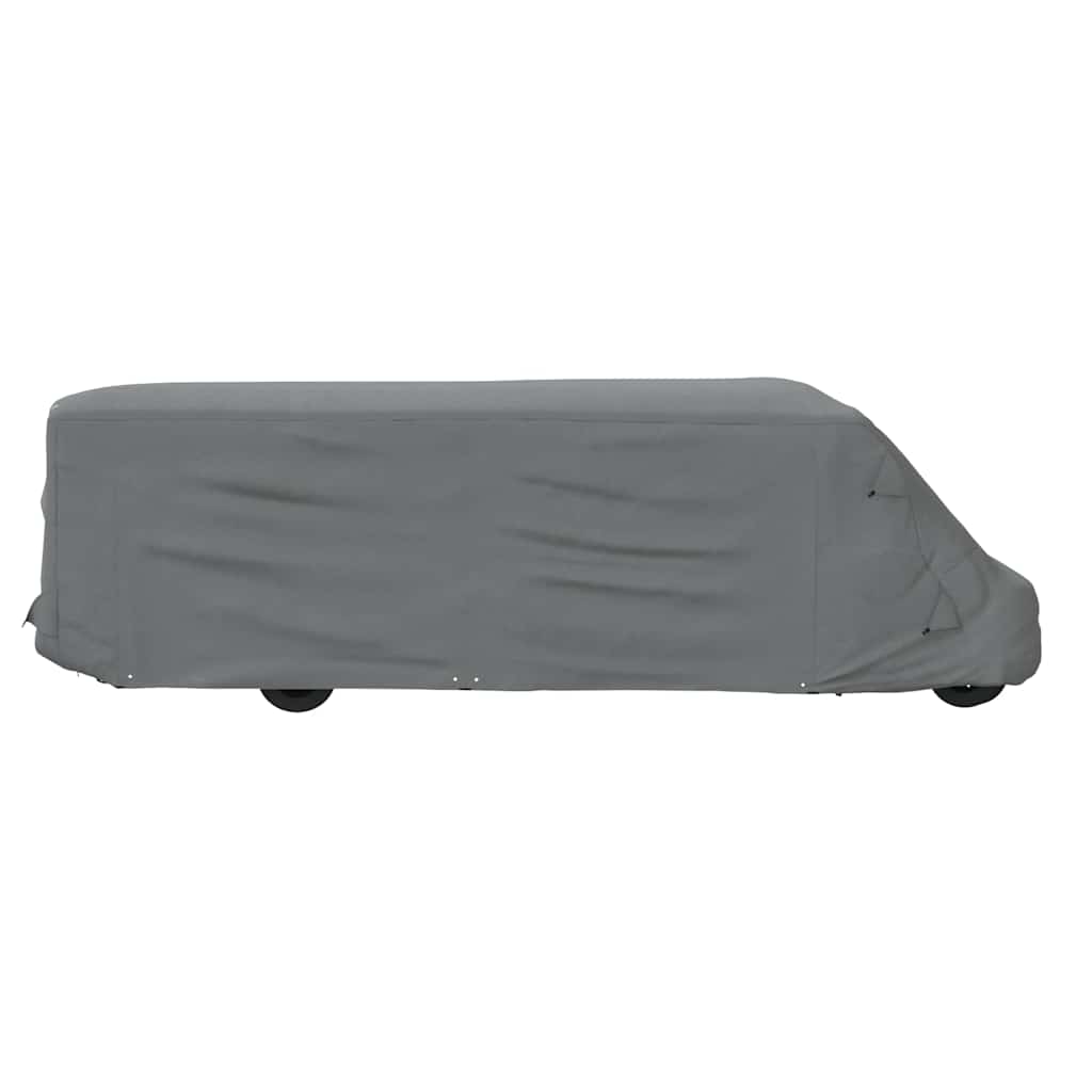 vidaXL Pokrowce na kampery, szare, 970x235x275 cm, włóknina