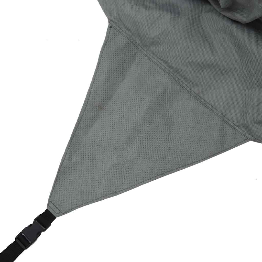 vidaXL Pokrowce na kampery, szare, 970x235x275 cm, włóknina