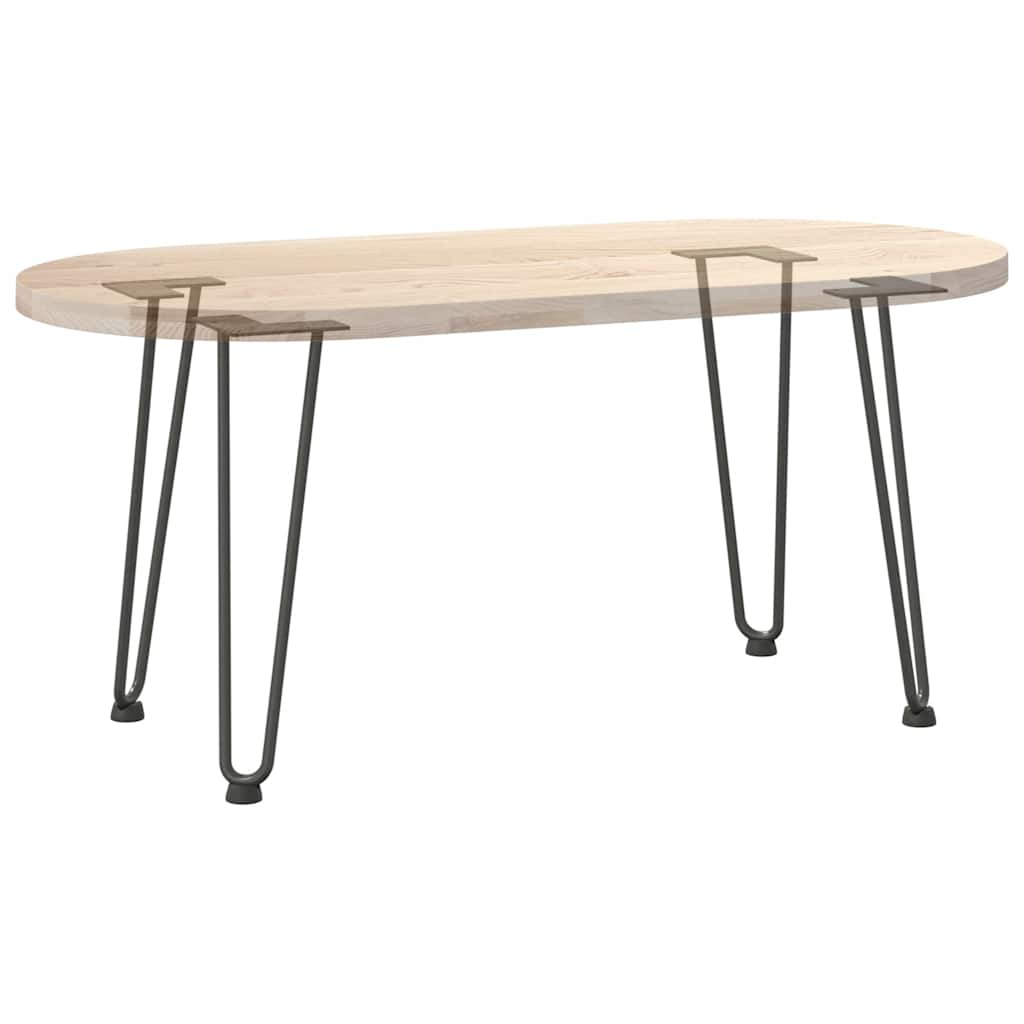 vidaXL Nogi do stolika kawowego 4 szt. Antracyt 42 cm Stal lite