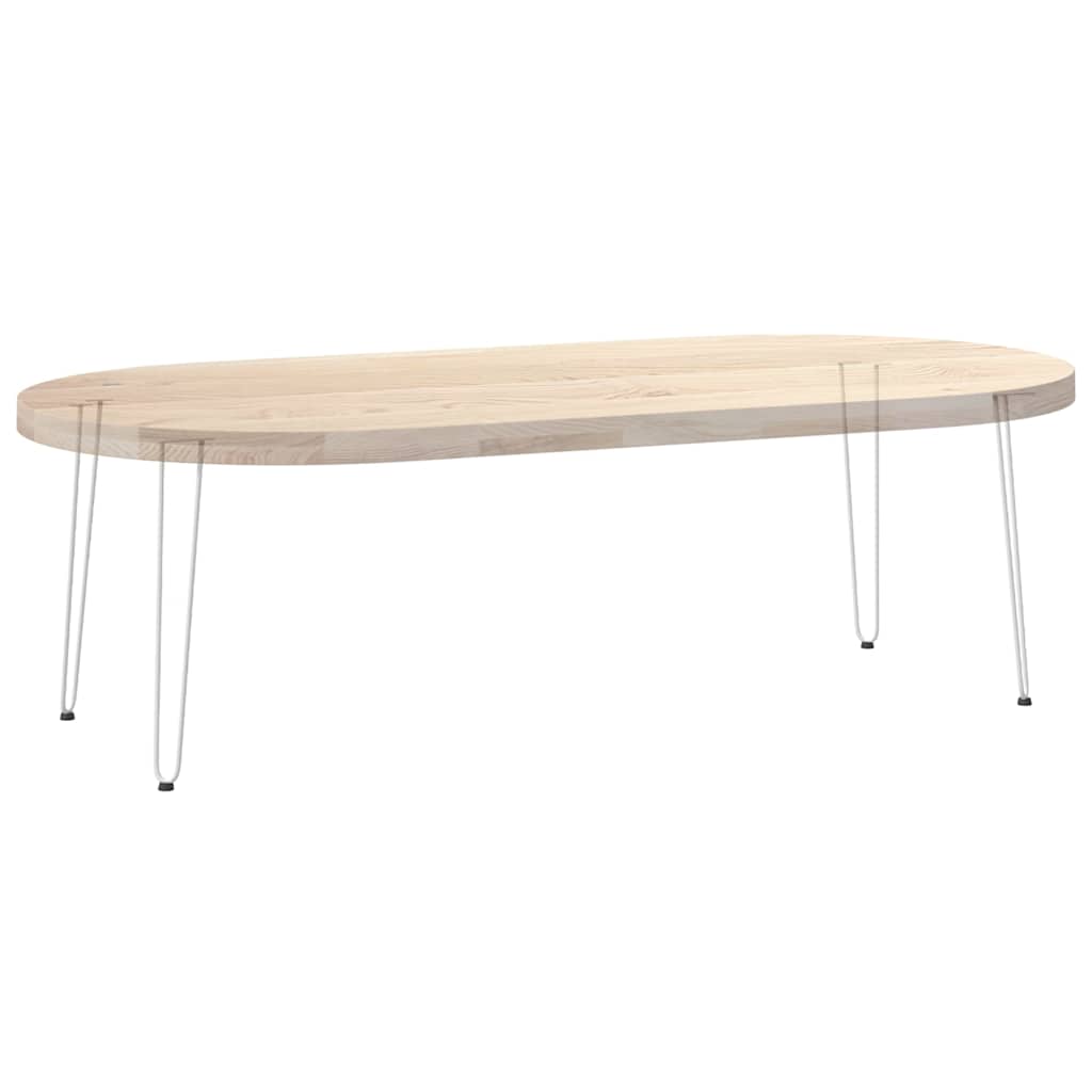 vidaXL nogi wsuwkowe do stolików konsolowych do stolika konsolowego 4 szt. Biały 72 cm Stal lite