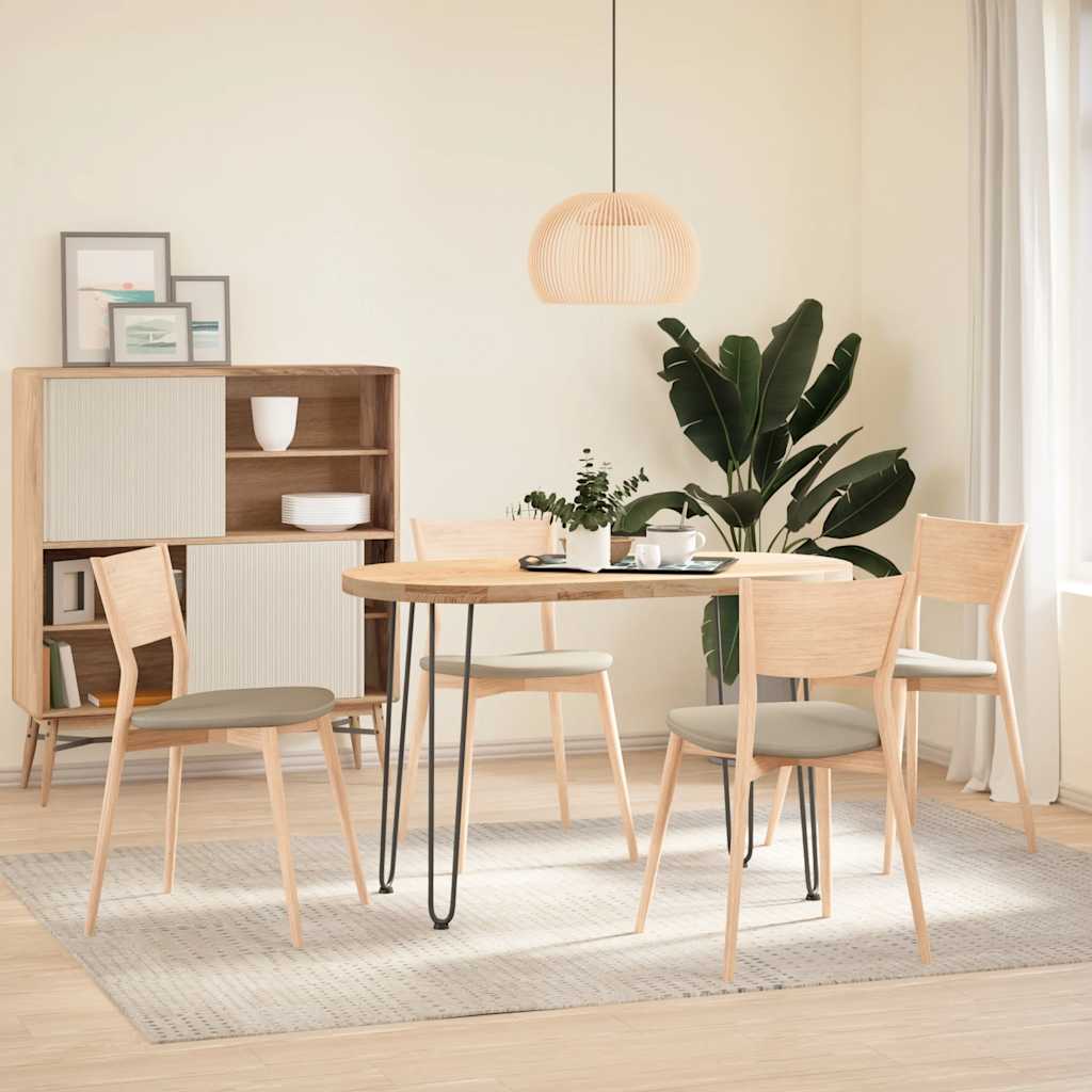 vidaXL nogi wsuwkowe do stolików konsolowych do stolika konsolowego 4 szt. Antracyt 72 cm Stal lite