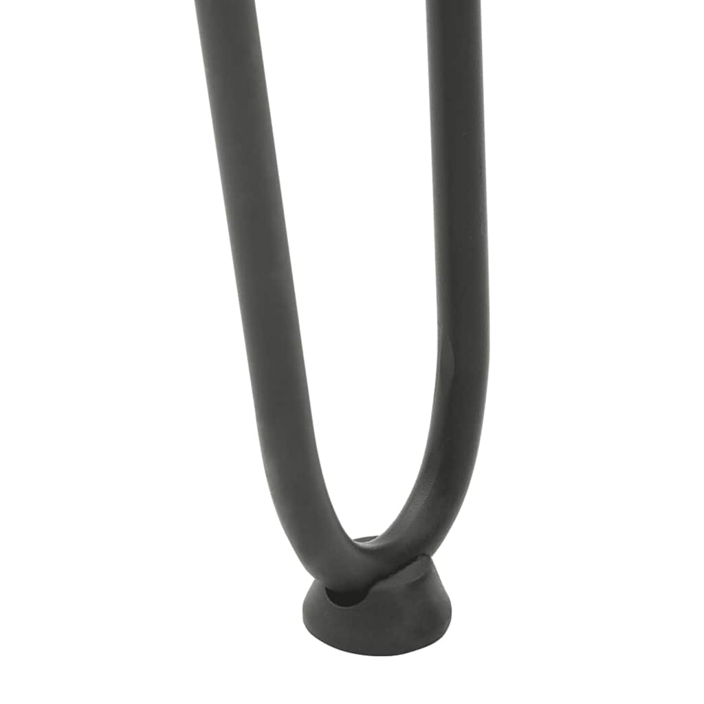 vidaXL nogi wsuwkowe do stolików konsolowych do stolika konsolowego 4 szt. Antracyt 72 cm Stal lite