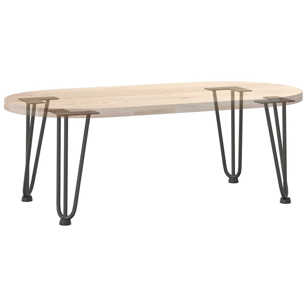 vidaXL Nogi do stolika kawowego 4 szt. Antracyt 30 cm Stal lite
