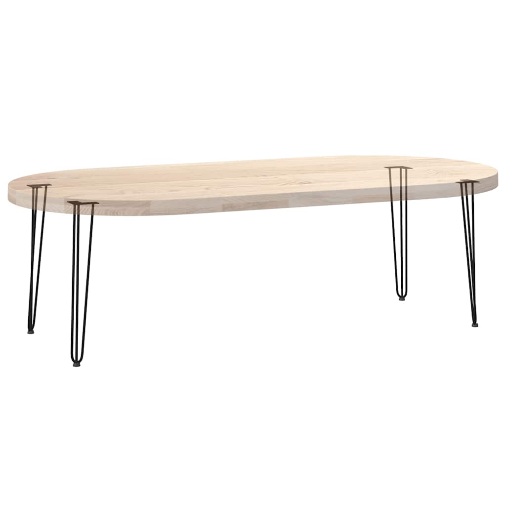 vidaXL nogi wsuwkowe do stolików konsolowych do stolika konsolowego 4 szt. Czarny 72 cm Stal lite
