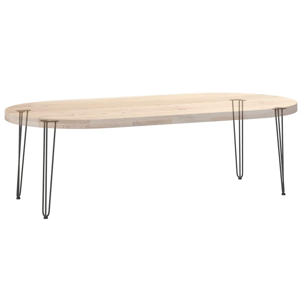 vidaXL nogi wsuwkowe do stolików konsolowych do stolika konsolowego 4 szt. Antracyt 72 cm Stal lite