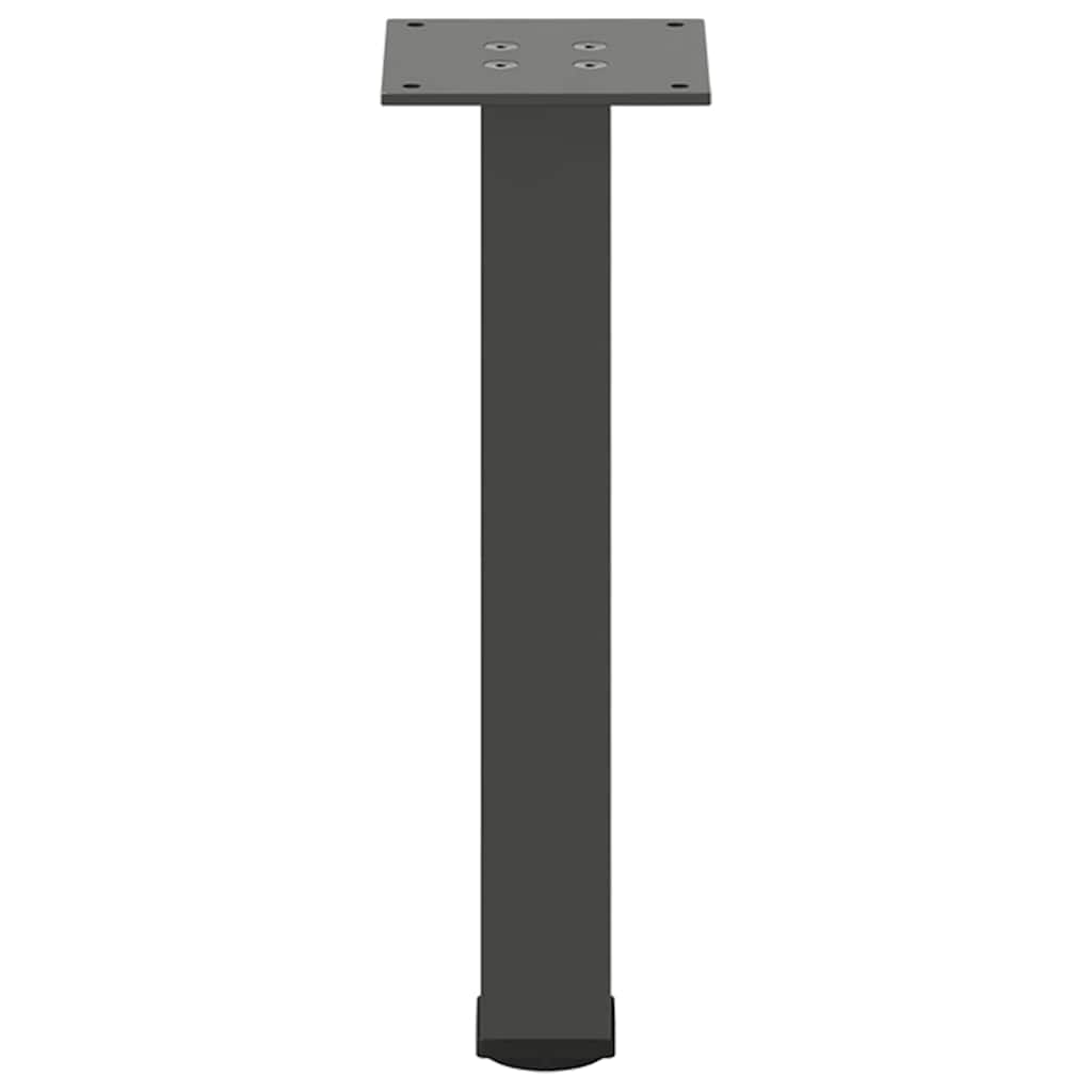 vidaXL Nogi do stolika kawowego 4 szt. Antracyt 30-32 cm Stal
