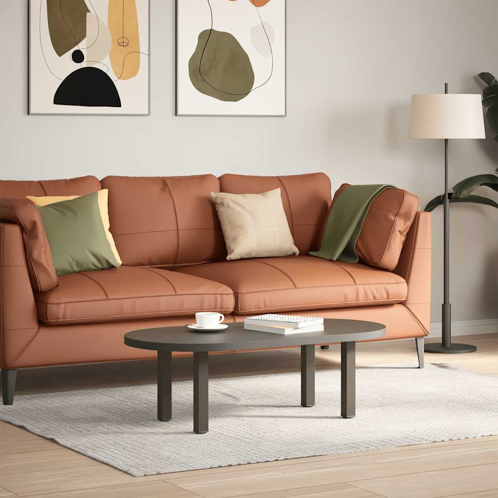 vidaXL Nogi do stolika kawowego 4 szt. Naturalna stal 30-32 cm Stal