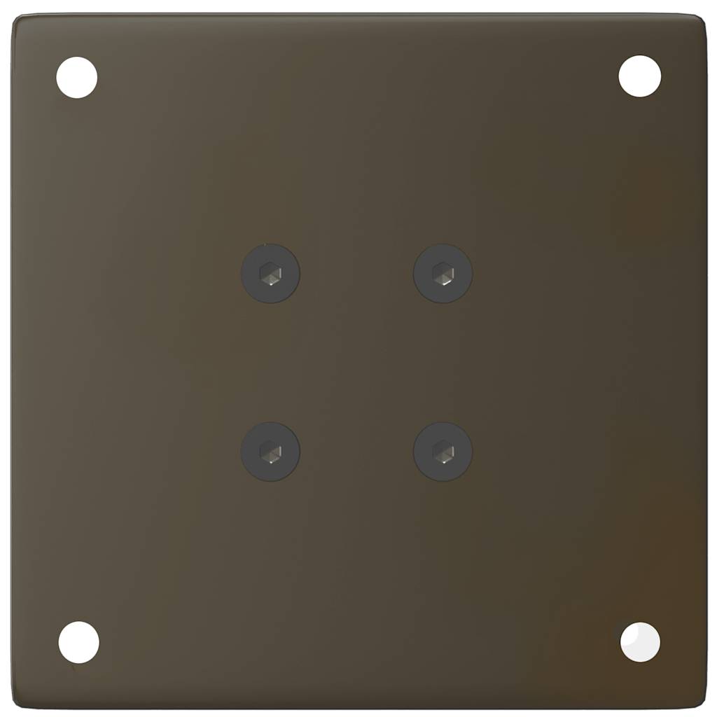 vidaXL Nogi do stolika kawowego 4 szt. Naturalna stal 30-32 cm Stal