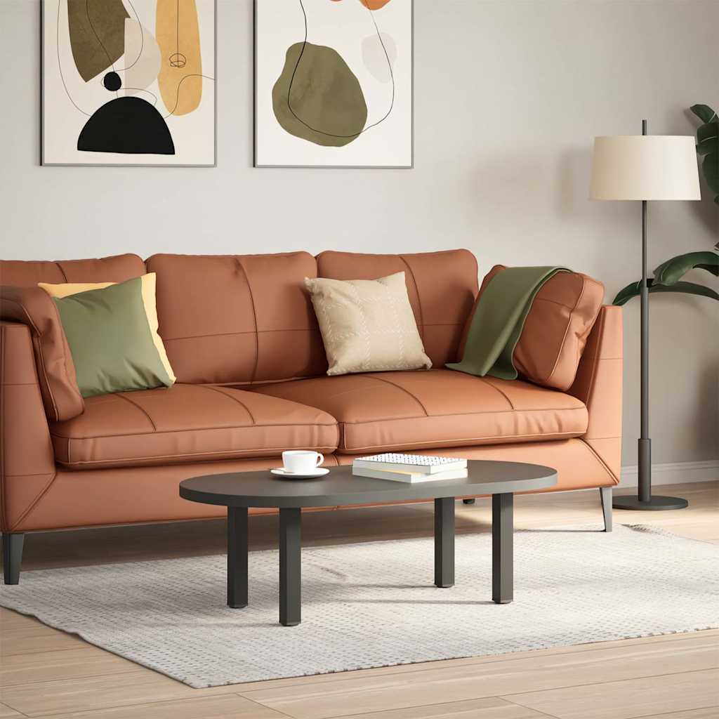 vidaXL Nogi do stolika kawowego 4 szt. Antracyt 42-44 cm Stal