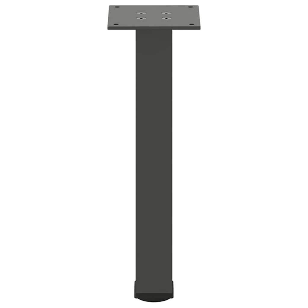 vidaXL Nogi do stolika kawowego 4 szt. Antracyt 42-44 cm Stal