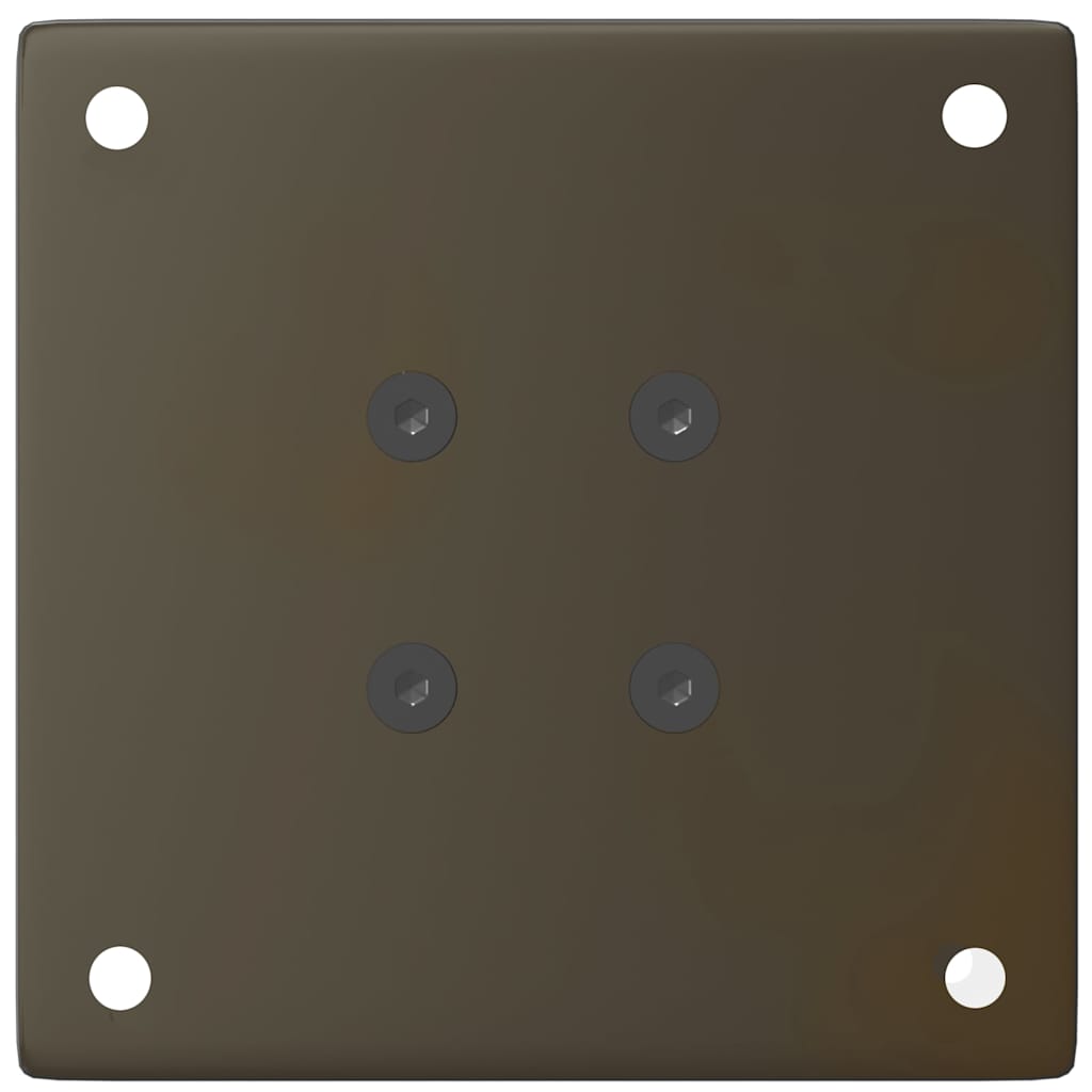 vidaXL Nogi do stolika kawowego 4 szt. Naturalna stal 42-44 cm Stal