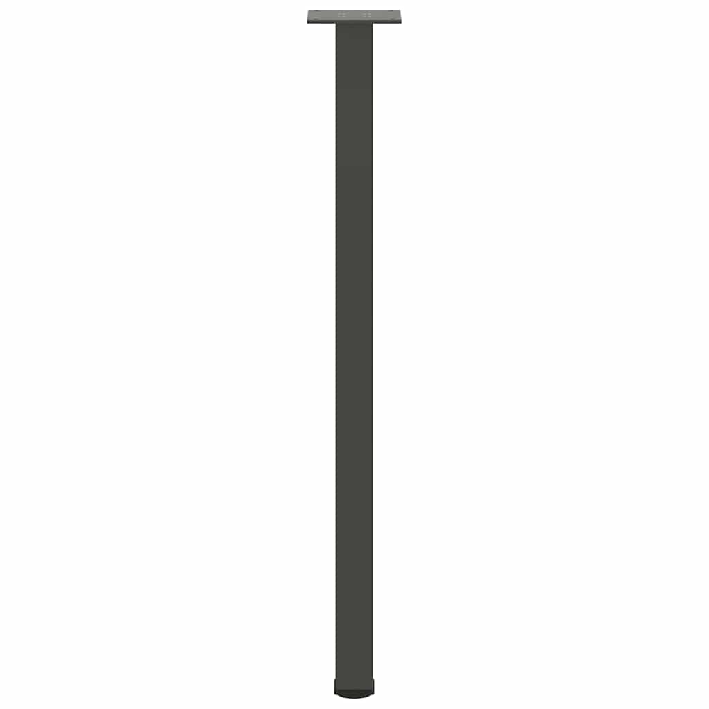 vidaXL Nogi do stołu konsolowego 4 szt. Antracyt 72-74 cm Stal