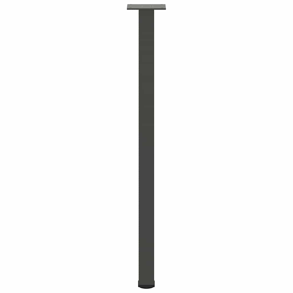 vidaXL Nogi do stołu konsolowego 4 szt. Antracyt 72-74 cm Stal