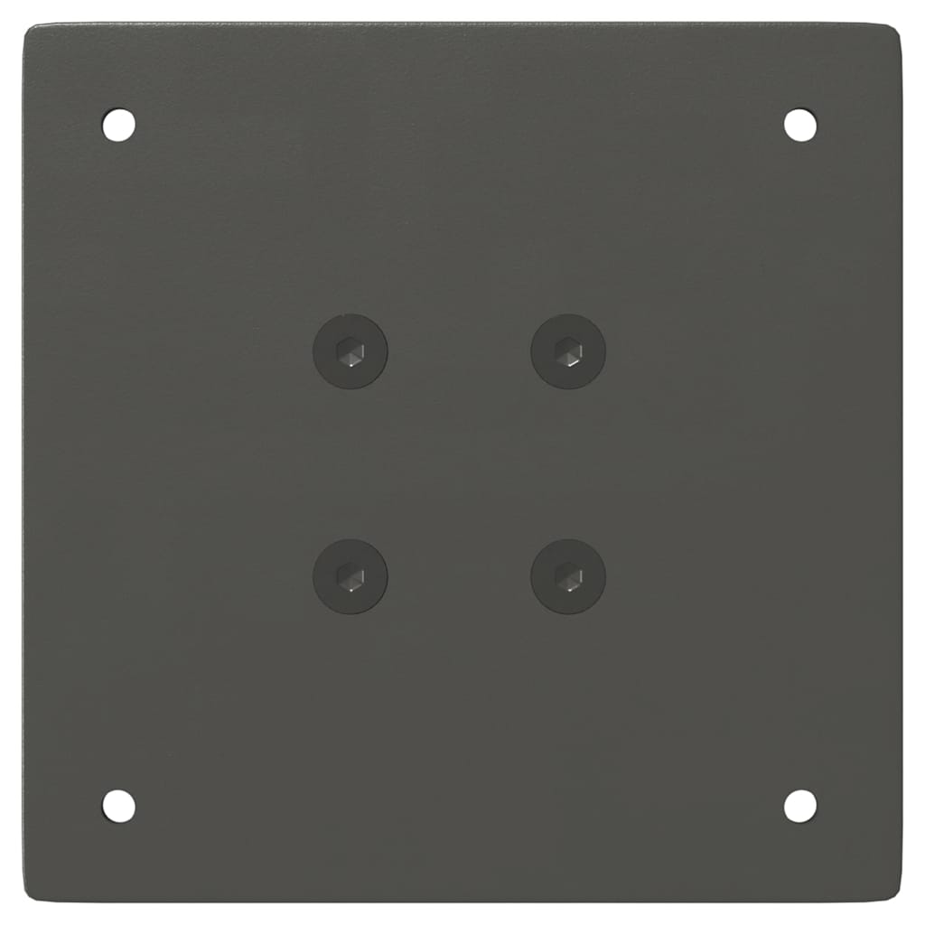 vidaXL Nogi do stołu konsolowego 4 szt. Antracyt 72-74 cm Stal