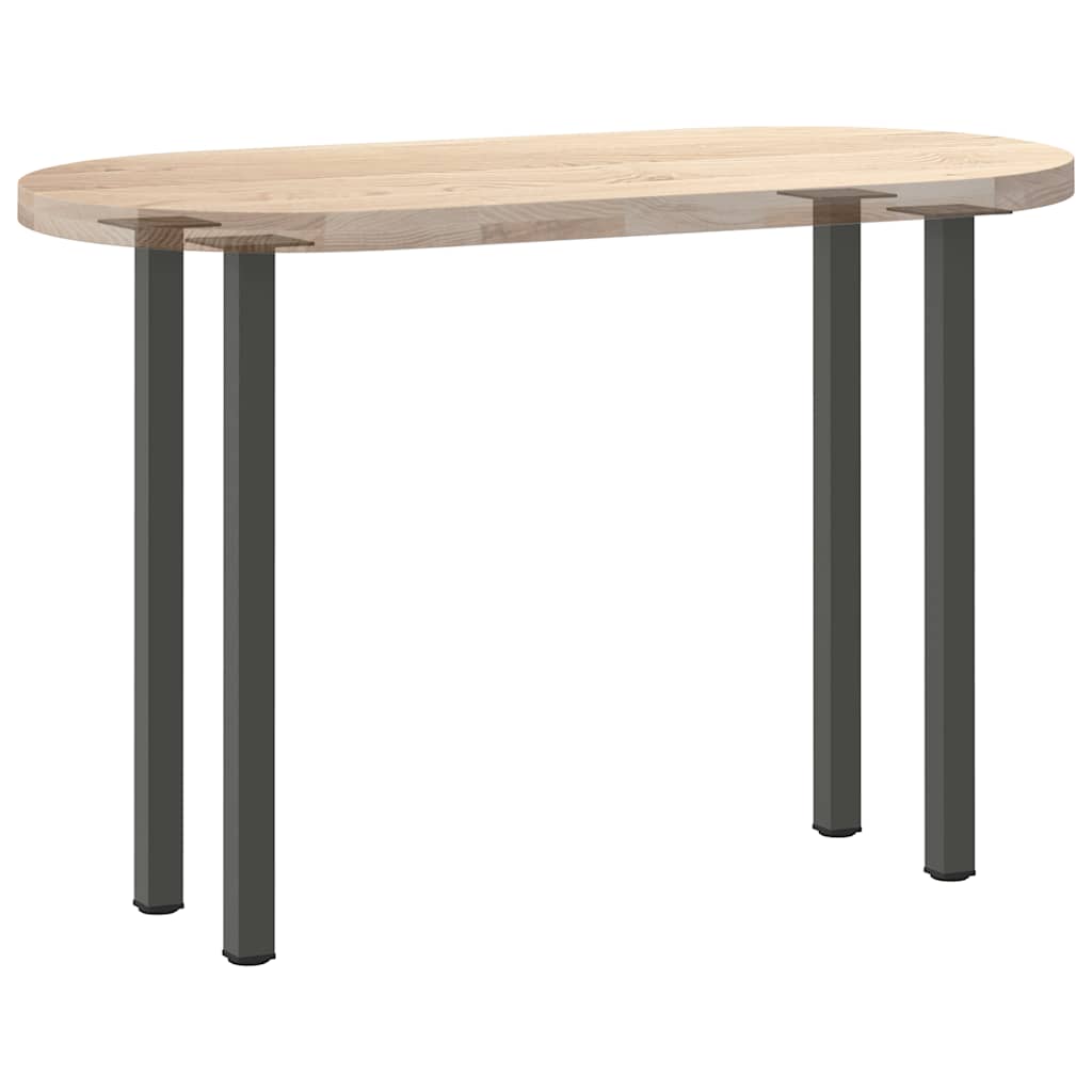 vidaXL Nogi do stołu konsolowego 4 szt. Antracyt 72-74 cm Stal