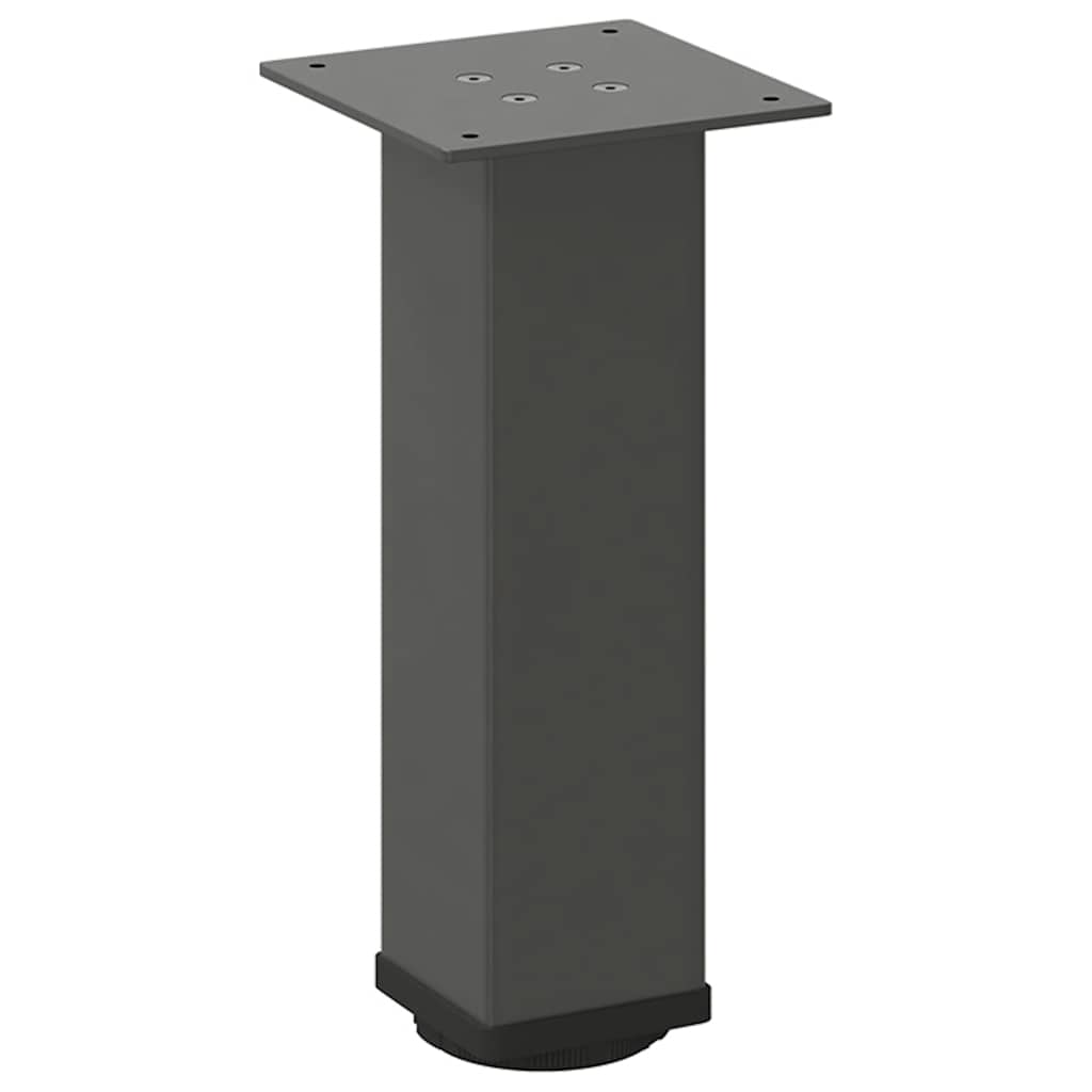 vidaXL Nogi do stolika kawowego 4 szt. Antracyt 30-32 cm Stal
