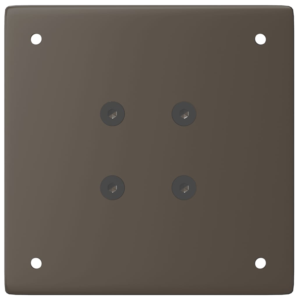 vidaXL Nogi do stolika kawowego 4 szt. Naturalna stal 30-32 cm Stal