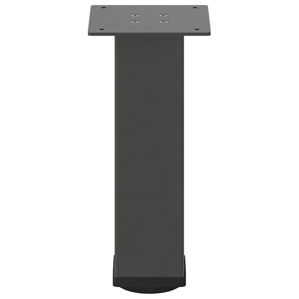 vidaXL Nogi do stolika kawowego 4 szt. Antracyt 42-44 cm Stal