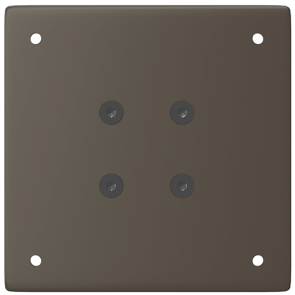 vidaXL Nogi do stolika kawowego 4 szt. Naturalna stal 42-44 cm Stal