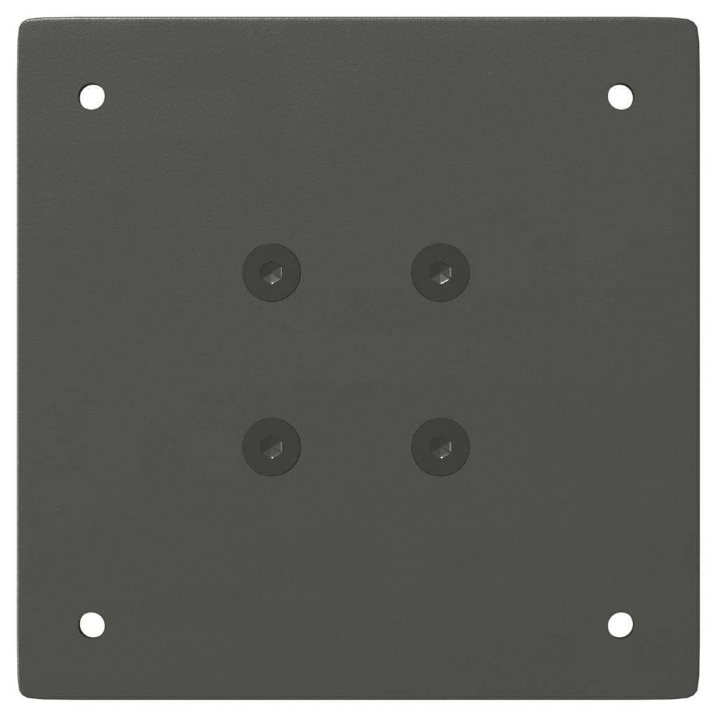 vidaXL Nogi do stołu konsolowego 4 szt. Antracyt 72-74 cm Stal