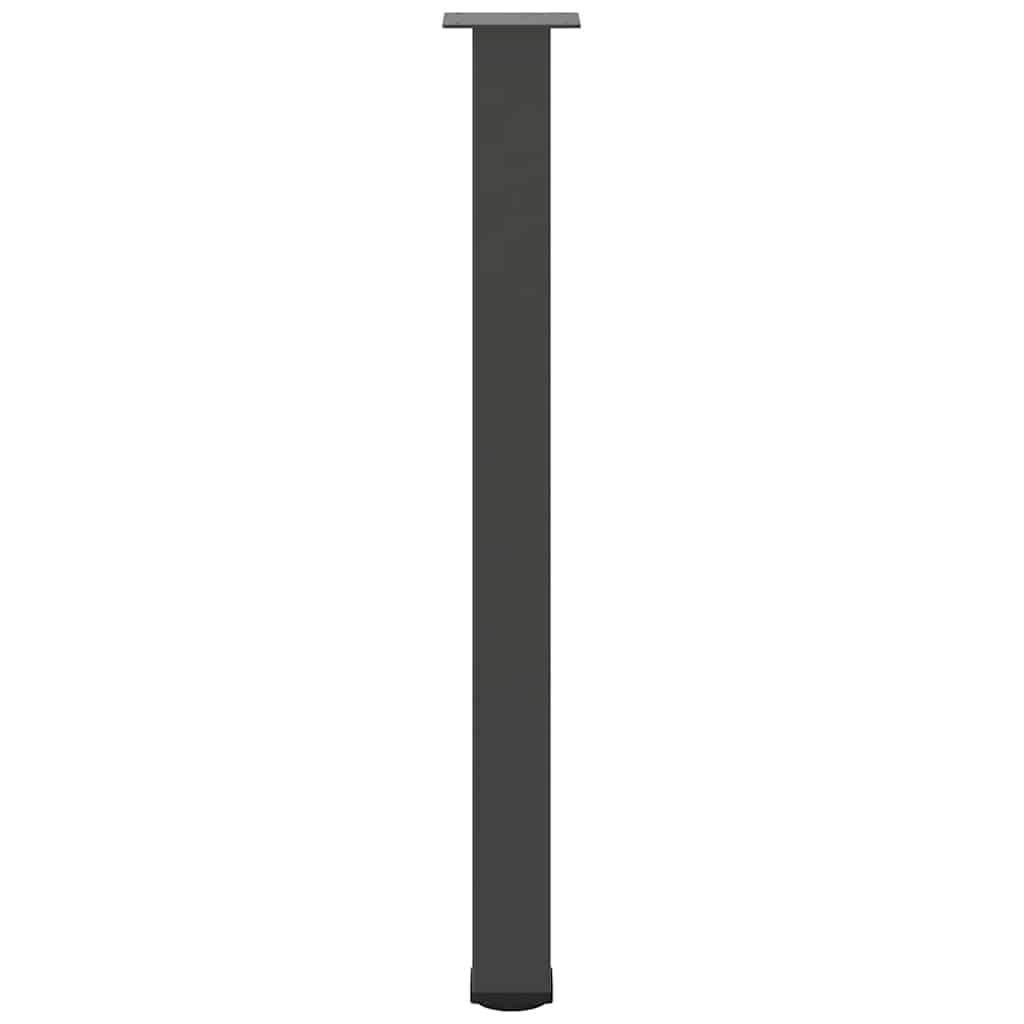 vidaXL Nogi do stołu barowego 4 szt. Antracyt 90-92 cm Stal