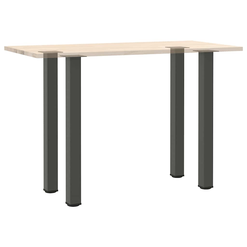 vidaXL Nogi do stołu barowego 4 szt. Antracyt 90-92 cm Stal