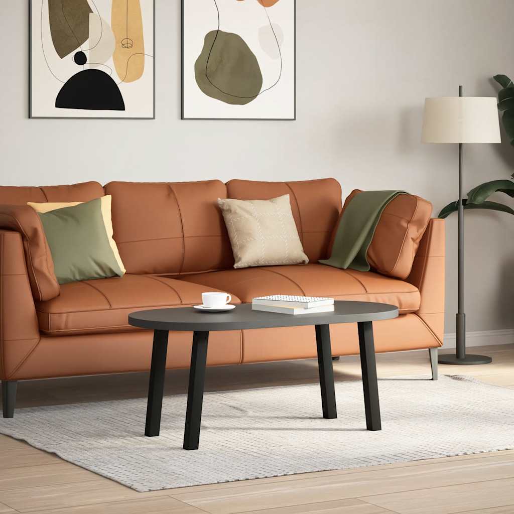 vidaXL Nogi do stolika kawowego 4 szt. Czarne 30 cm Stalowe