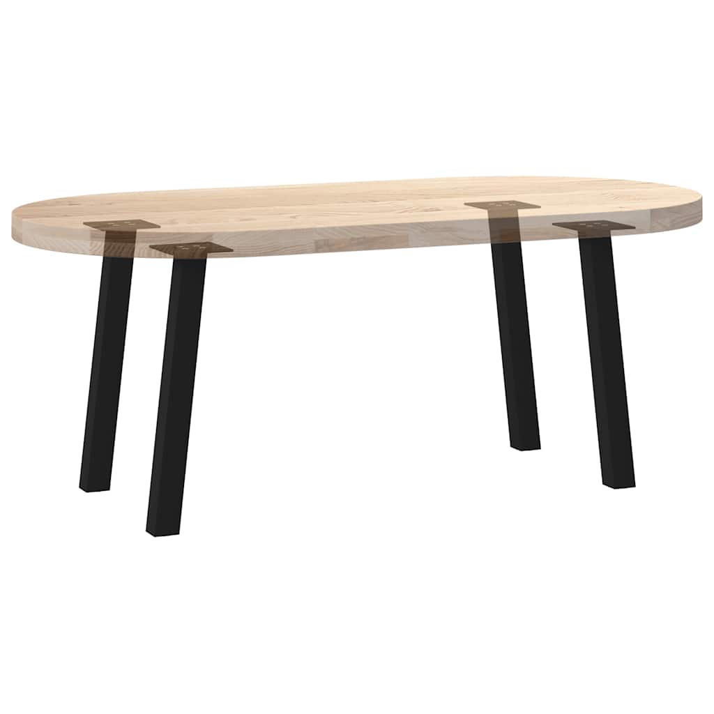vidaXL Nogi do stolika kawowego 4 szt. Czarne 30 cm Stalowe