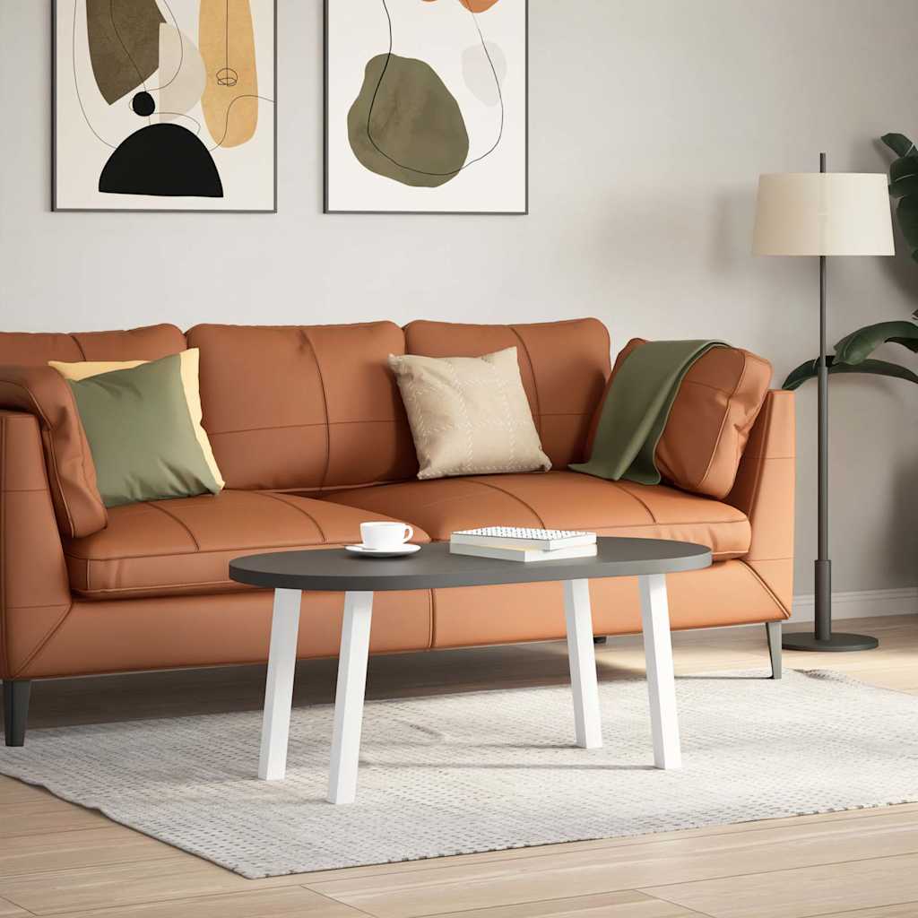 vidaXL Nogi do stolika kawowego 4 szt. Białe 30 cm Stalowe