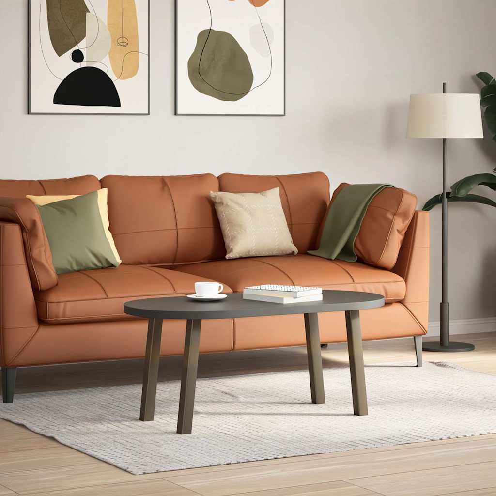 vidaXL Nogi do stolika kawowego 4 szt. Naturalna stal 30 cm Stal
