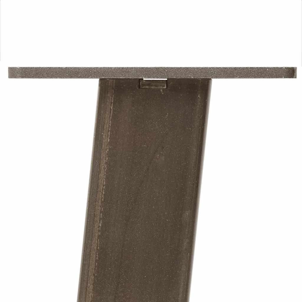 vidaXL Nogi do stolika kawowego 4 szt. Naturalna stal 30 cm Stal