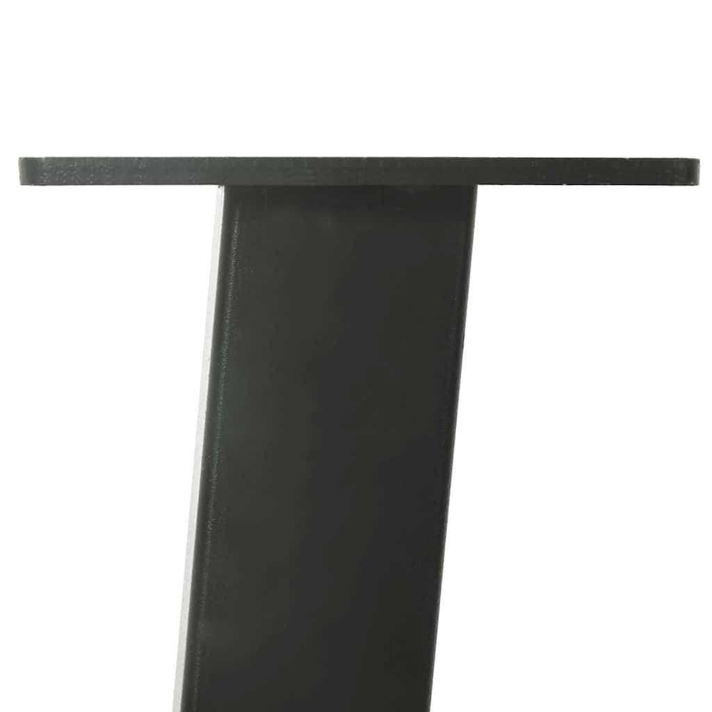 vidaXL Nogi do stolika kawowego 4 szt. Antracyt 42 cm Stal