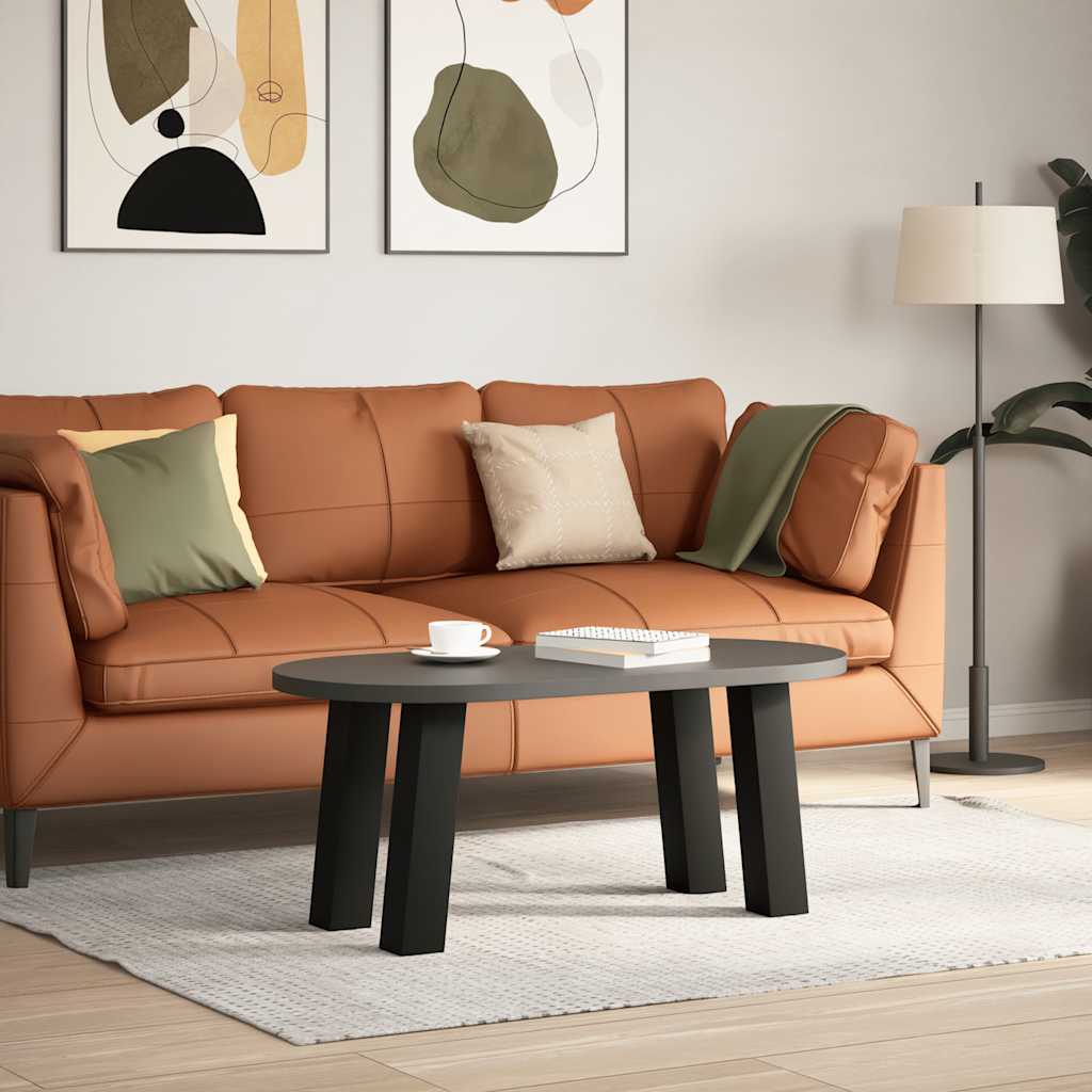 vidaXL Nogi do stolika kawowego 4 szt. Czarne 30 cm Stalowe