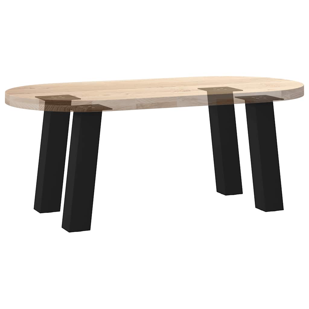 vidaXL Nogi do stolika kawowego 4 szt. Czarne 30 cm Stalowe