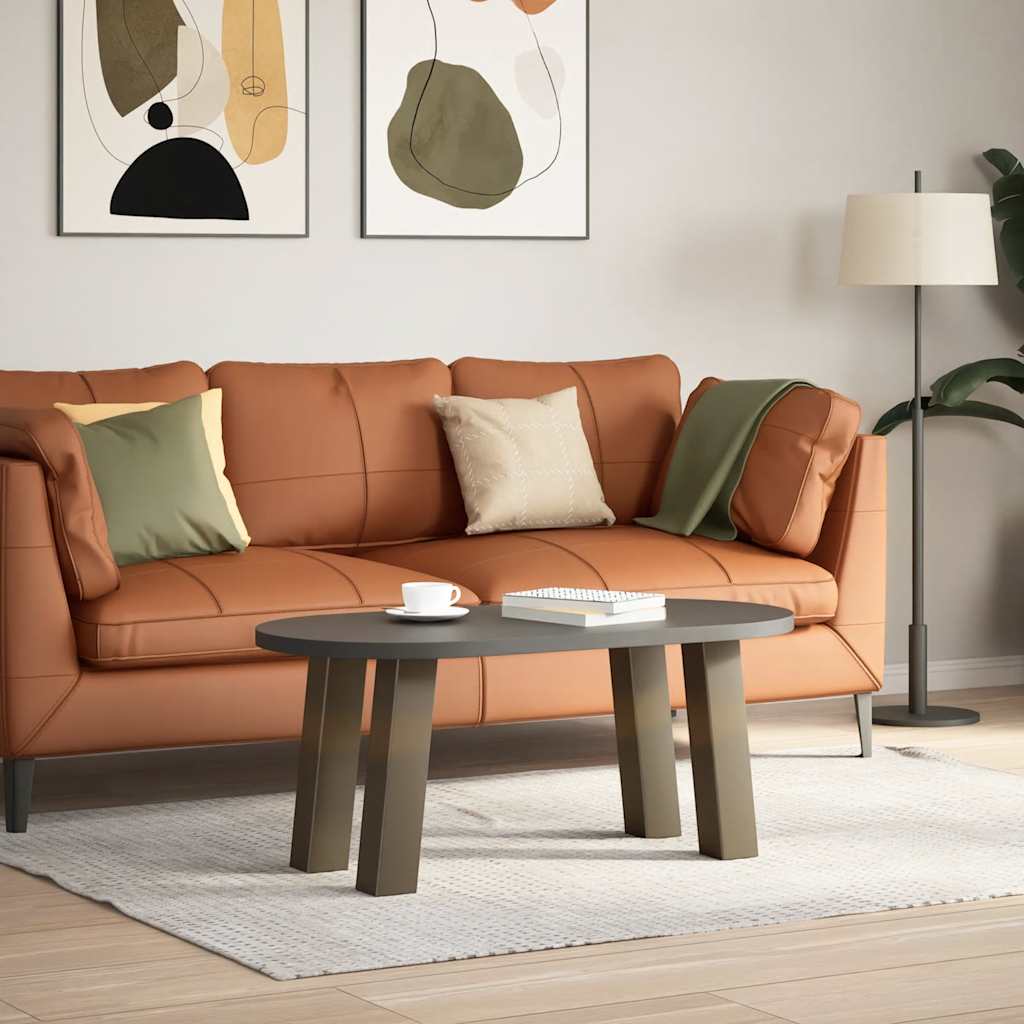 vidaXL Nogi do stolika kawowego 4 szt. Naturalna stal 30 cm Stal