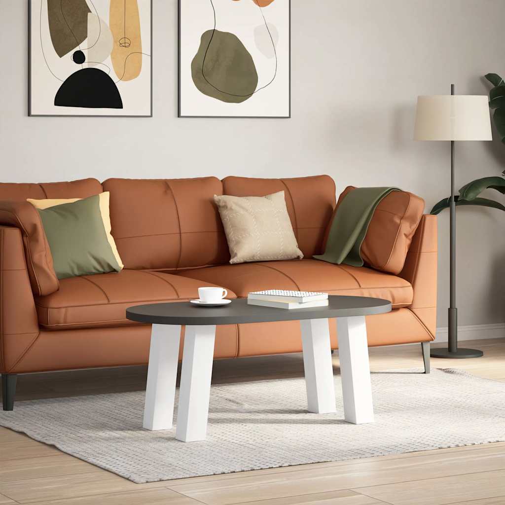 vidaXL Nogi do stolika kawowego 4 szt. Białe 42 cm Stalowe