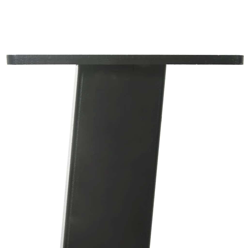 vidaXL Nogi do stołu konsolowego 4 szt. Antracyt 72 cm Stal
