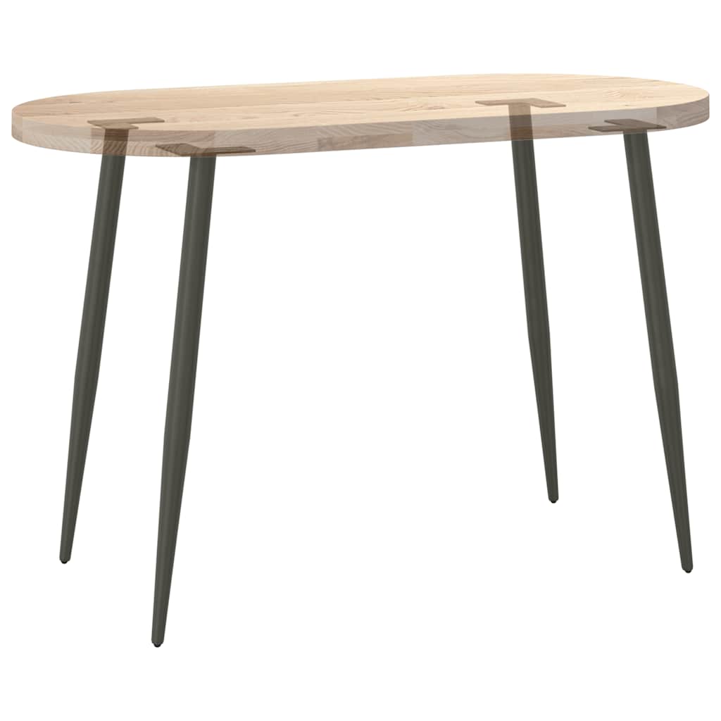 vidaXL Nogi do stołu konsolowego w kształcie stożka 4 szt. Antracyt 72-73 cm Stal