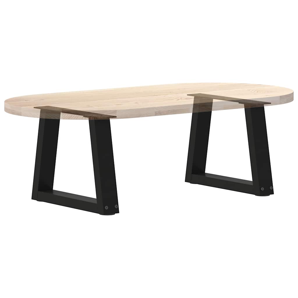 vidaXL Nogi do stolika kawowego w kształcie litery V 2 szt. Czarne 40x(30-31,3) cm Stal