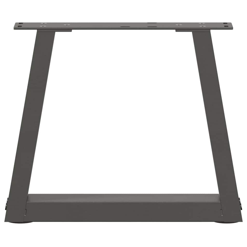 vidaXL Nogi do stolika kawowego w kształcie litery V 2 szt. Antracyt 40x(30-31,3) cm Stal