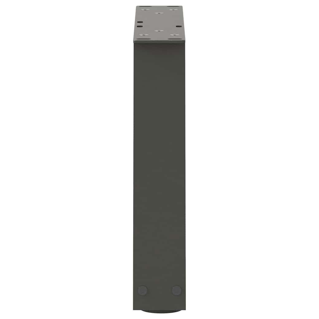 vidaXL Nogi do stolika kawowego w kształcie litery V 2 szt. Antracyt 40x(30-31,3) cm Stal