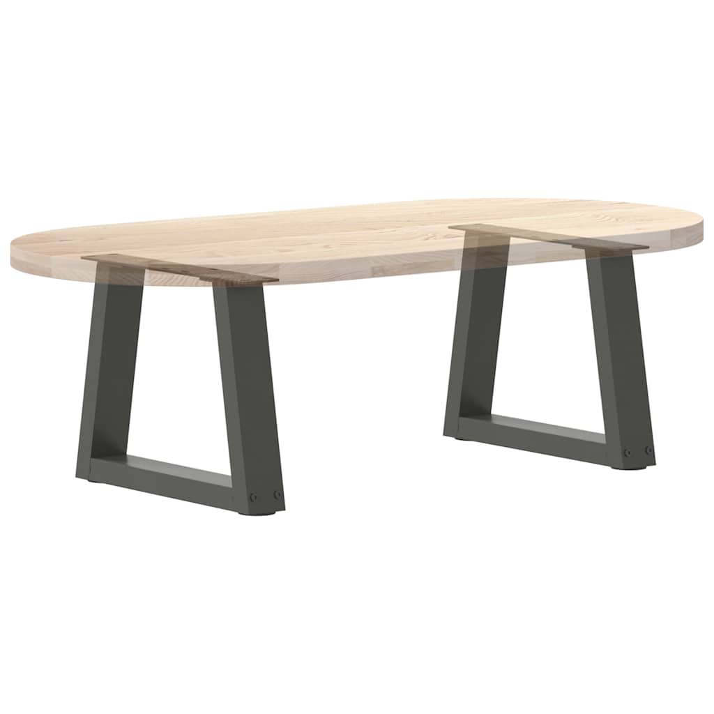 vidaXL Nogi do stolika kawowego w kształcie litery V 2 szt. Antracyt 40x(30-31,3) cm Stal
