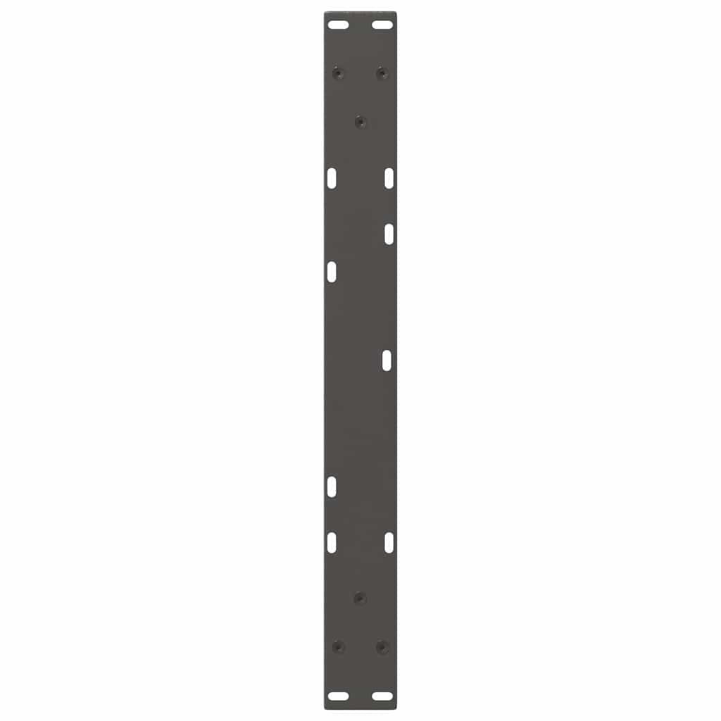 vidaXL Nogi do stolika kawowego w kształcie litery V 2 szt. Antracyt 60x(30-31,3) cm Stal